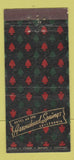 Matchbook Cover - Arrowhead Springs CA Hotel CREASED 30 Stick