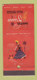 Matchbook Cover - Motel Fresno CA girlie 30 Stick