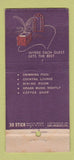 Matchbook Cover - Motel Fresno CA girlie 30 Stick