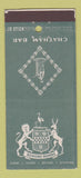 Matchbook Cover - Chatham Bar New York City 30 Stick