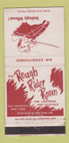 Matchbook Cover - Rough Rider Room Roosevelt Hotel New York City WEAR 30 Strike