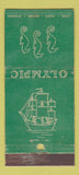 Matchbook Cover - Olympic Hotel Seattle WA Marine Room WEAR 30 Stick