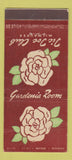 Matchbook Cover - Tic Toc Club Milwaukee WI Gardenia  30 Stick