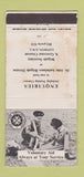 Matchbook Cover - Voluntary Aid St John Ambulance London UK WORN 30 Strike