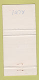 Matchbook Cover - Newcastle Brown Ale Beer 1977 UK 30 Strike