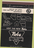 Matchbook Cover - Noba Animal Service Tiffin OH cattle dairy 40 Strike