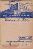 Matchbook Cover - Laouden Machinery Fairfield OH WEAR 1942 40 Strike