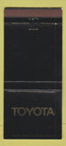 Matchbook Cover - Toyota Airport New Castle DE WEAR 30 Strike