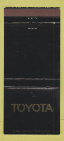 Matchbook Cover - Toyota Airport New Castle DE WEAR 30 Strike