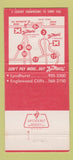 Matchbook Cover - De Massi Cadillac Lyndhurst NJ 30 Strike