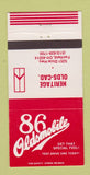 Matchbook Cover - 1986 Oldsmobile Heritage Cadillac Fairfield OH 30 Strike