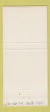 Matchbook Cover - East Your Heart Out Restaurant Little Rock AR girlie 30 Strike