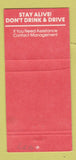 Matchbook Cover - Top o the Strip Club San Antonio TX girlie 30 Strike