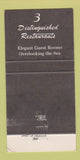Matchbook Cover - Hotel La Valencia La Jolla CA girlie 30 Strike