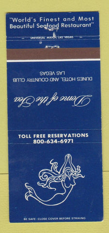 Matchbook Cover - Dome of the Sea Dunes Hotel Las Vegas NV girlie 30 Strike