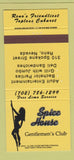 Matchbook Cover - Spice House Strip Club girlie Reno NV  30 Strike