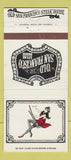 Matchbook Cover - Old San Francisco Steak Houston Austin TX WORN 30 Strike