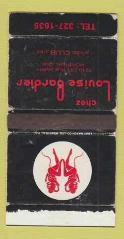 Matchbox - Chez Louise Bardier Strip Club? Montreal QC WORN