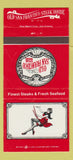 Matchbook Cover - Old San Francisco Steak Houston Austin Dallas TX 30 Strike