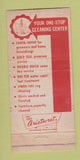 Matchbook Cover - Cannan Drive In Cleaners Cleveland? WEAR 30 Strike