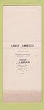 Matchbook Cover - Fenoglio Cattani Motorcycles Grasse France SAMPLE WEAR #1