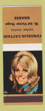 Matchbook Cover - Fenoglio Cattani Motorcycles Grasse France SAMPLE #2