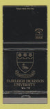 Matchbook Cover - Fairleigh Dickinson University Teaneck NJ 30 Strike