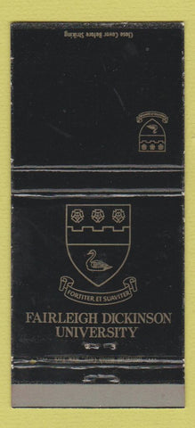 Matchbook Cover - Fairleigh Dickinson University Teaneck NJ 30 Strike