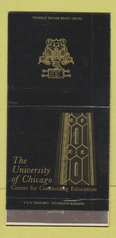 Matchbook Cover - University of Chicago IL 30 Strike