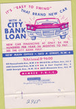 Matchbook Cover - City Bank Washington DC 40 Strike