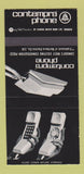 Matchbook Cover - Contempra Telephone Canada Bell SAMPLE 30 Strike