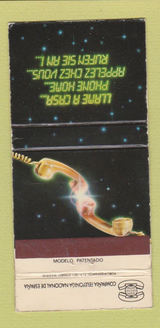 Matchbook Cover - Compania Telephone Spain WEAR 30 Strike