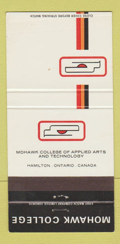 Matchbook Cover - Mohawk College Hamilton ON 30 Strike