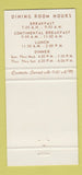 Matchbook Cover - Fawcett Center Ohio State University Columbus OH 30 Strike