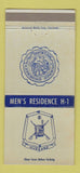 Matchbook Cover - Purdue University Men's Residence West Lafayette IN 30 Strike