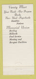 Matchbook Cover - North Dakota State University Bison Fargo ND 30 Strike