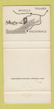 Matchbook Cover - Settlers Bay Village Inn Wasila AK 30 Strike