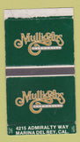 Matchbox - Mulligans Bar Grill Marina Del Rey CA WORN