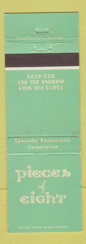 Matchbook Cover - Pieces of Eight Marina Del Rey CA