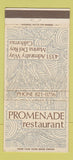 Matchbook Cover - Promenade Restaurant Marina Del Rey CA 30 Strike