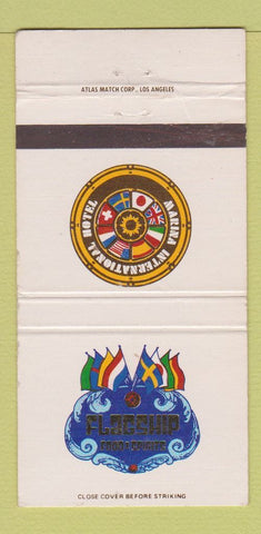 Matchbook Cover - Marina International Hotel Marina Del Rey CA WEAR 30 Strike