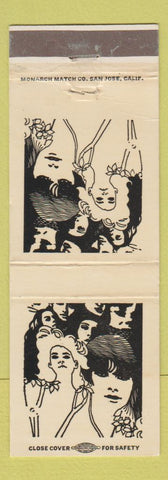 Matchbook Cover - Nicole's Hair Salon Manhattan Beach CA WEAR