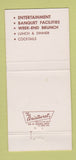 Matchbook Cover - Promenade Restaurant Marina Del Rey CA 30 Strike