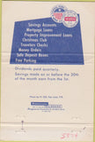 Matchbook Cover - United Federal Savings  Puerto Rico  40 Strike