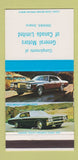 Matchbook Cover - General Motors of Canada Oshawa ON Impala 1972 30 Strike