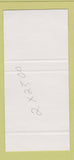Matchbook Cover - Dreis Pontiac Buick Weyburn SK SAMPLE 30 Strike