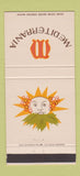 Matchbook Cover - Mediterrania Beverly Hills CA restaurant 30 Strike