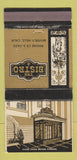 Matchbook Cover - The Bistro Beverly Hills CA 30 Strike