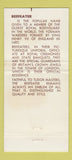 Matchbook Cover - Beefeater Inn Beverly Hills CA WEAR 30 Strike