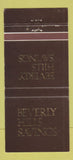 Matchbook Cover - Beverly Hills Savings CA 30 Strike